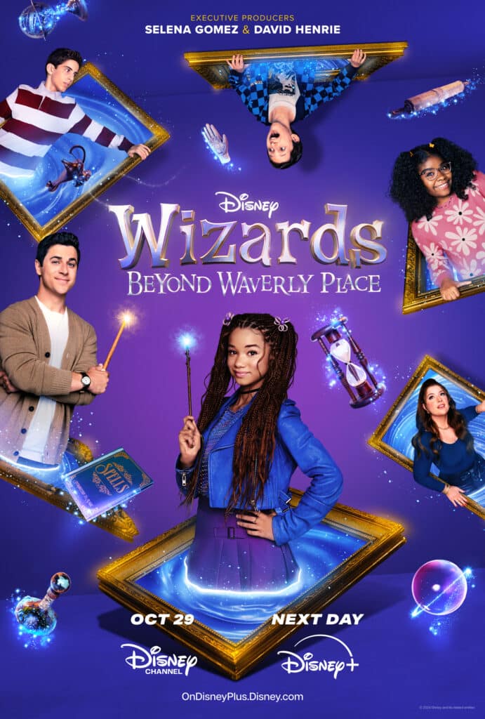 Selena Gomez and David Henrie's "Wizards Beyond Waverly Place" Trailer and Art Just Released Premiers on Disney Channel Oct 29th, 2024