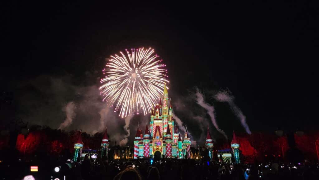 Disney World Christmas Day 2024 at the Magic Kingdom - Parade, Fireworks, and More