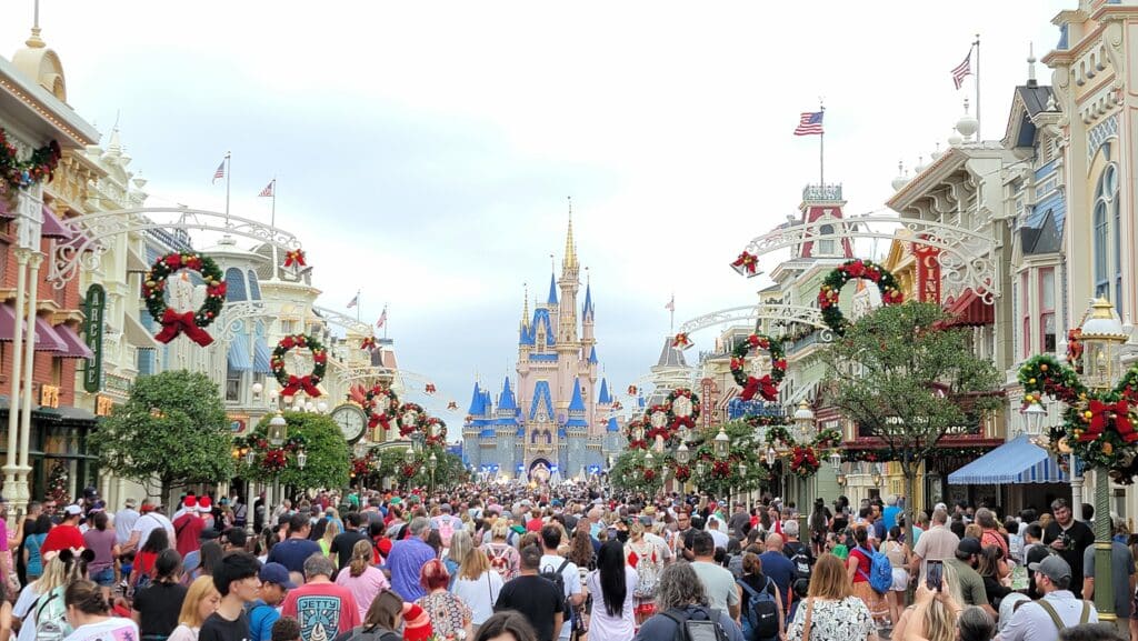 Disney World Christmas Day 2024 at the Magic Kingdom - Parade, Fireworks, and More