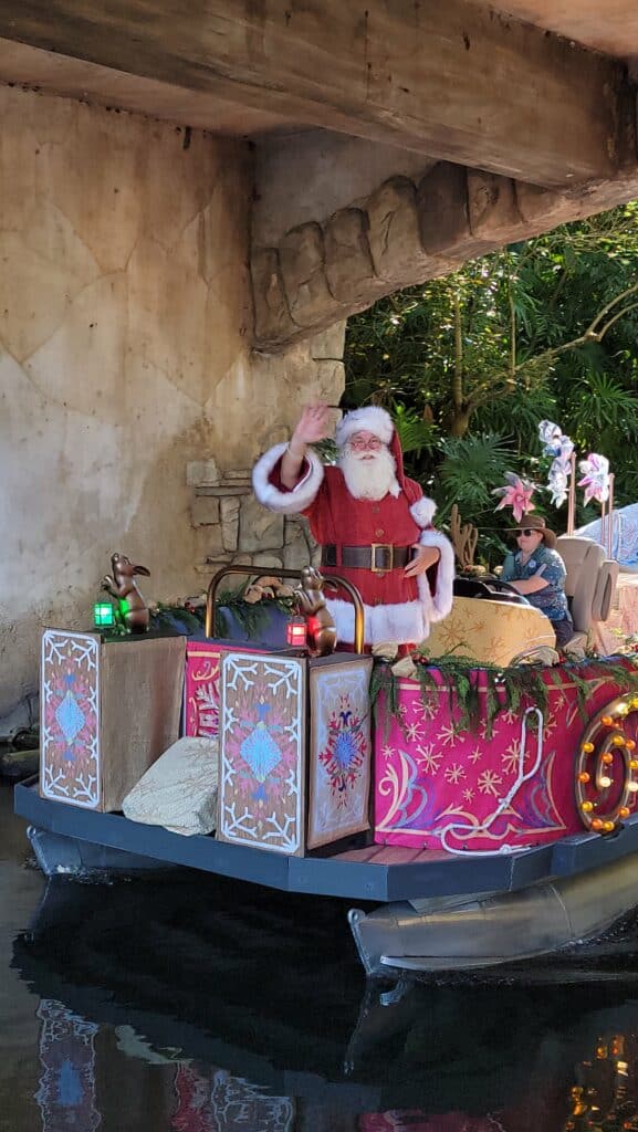 Santa is Everywhere at Disney World in 2024 - The Magic of the Holidays at Disney