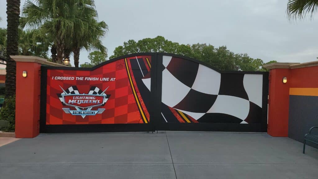 Last Lap for Lightning McQueen Racing Academy Today at Disney World