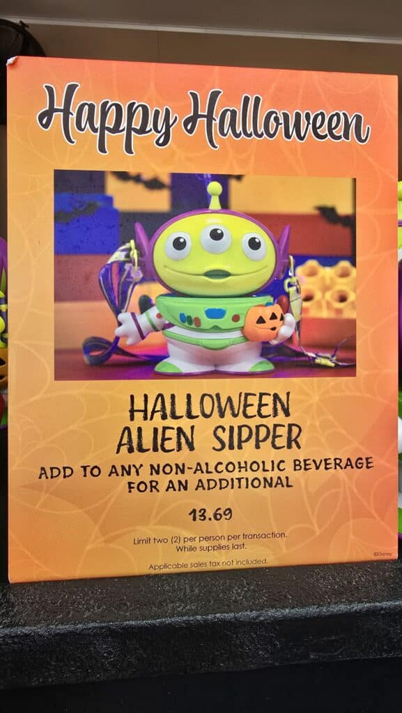 Get Your Claws on the New Toy Story Alien Halloween Sipper at Hollywood Studios