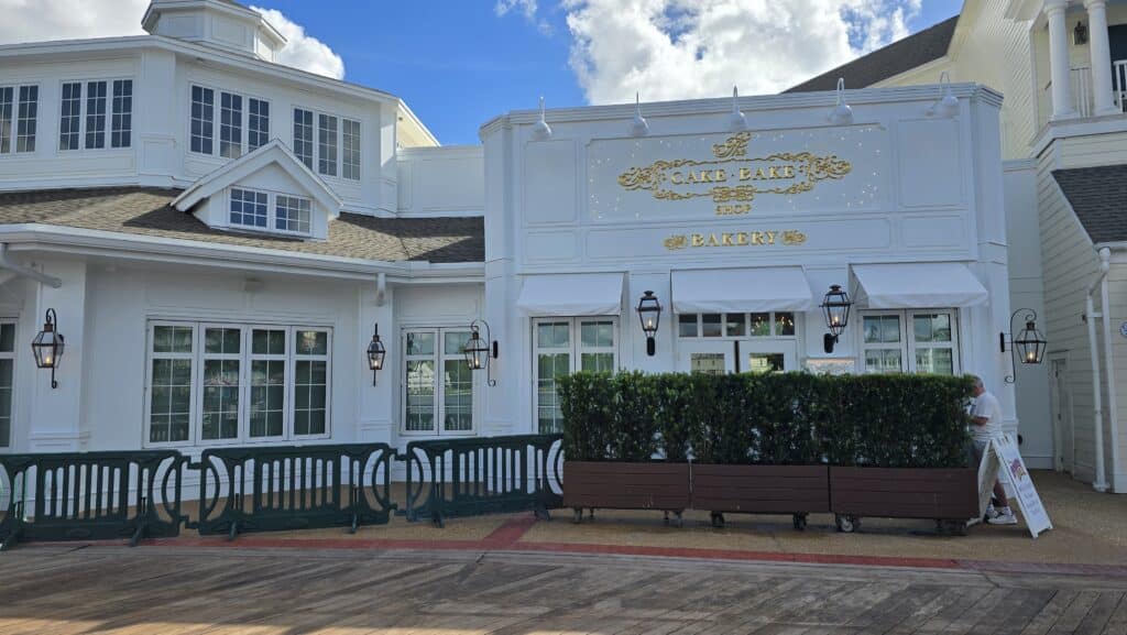 Disney's Newest Restaurant The Cake Bake Shop - Walls Down, Bakery Menu and Cake Prices