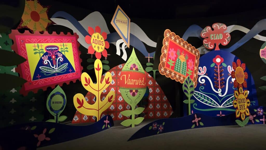 Interactive Name Display Removed from 'its a small world' ride at Disney World