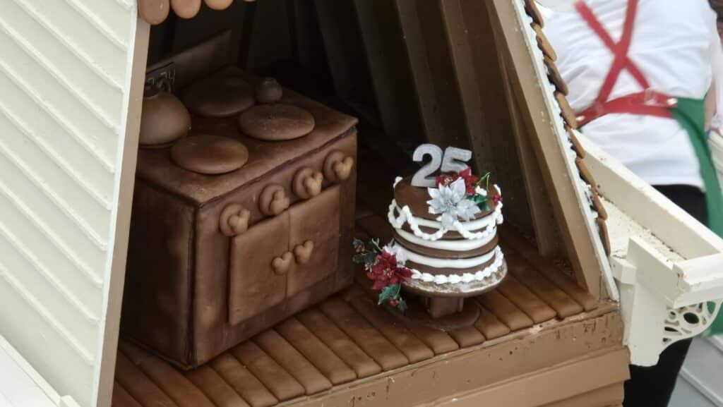 Grand Floridian Gingerbread House Construction Started for 2024 - Disney World Holidays