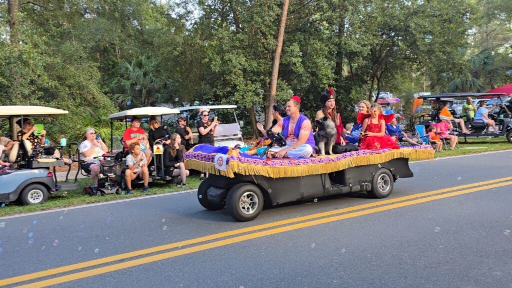 Disney Halloween Golf Cart Parade at Fort Wilderness 2024 Images & Video