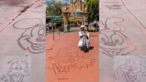 Disney Honors Custodians with Stunning Water Art on National Custodian Appreciation Day