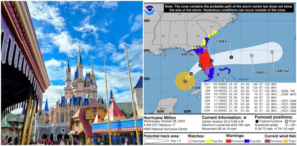 Walt Disney World Relief Fund For Cast & Community plus $3 Million in Local Donations after Hurricane Milton