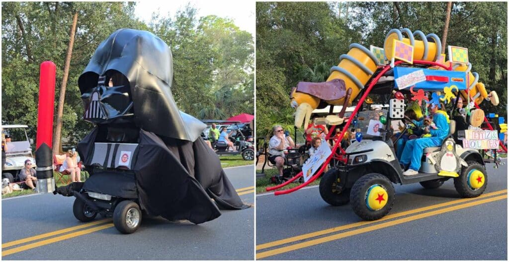 Disney Halloween Golf Cart Parade at Fort Wilderness 2024 Images & Video