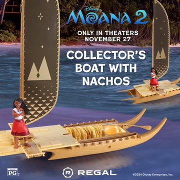 Walt Disney Animation "Moana 2" Tickets On Sale Now - New Popcorn Buckets and Sippers at AMC and Regal