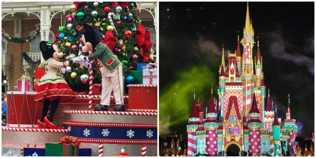 Disney World Christmas Day 2024 at the Magic Kingdom - Parade, Fireworks, and More