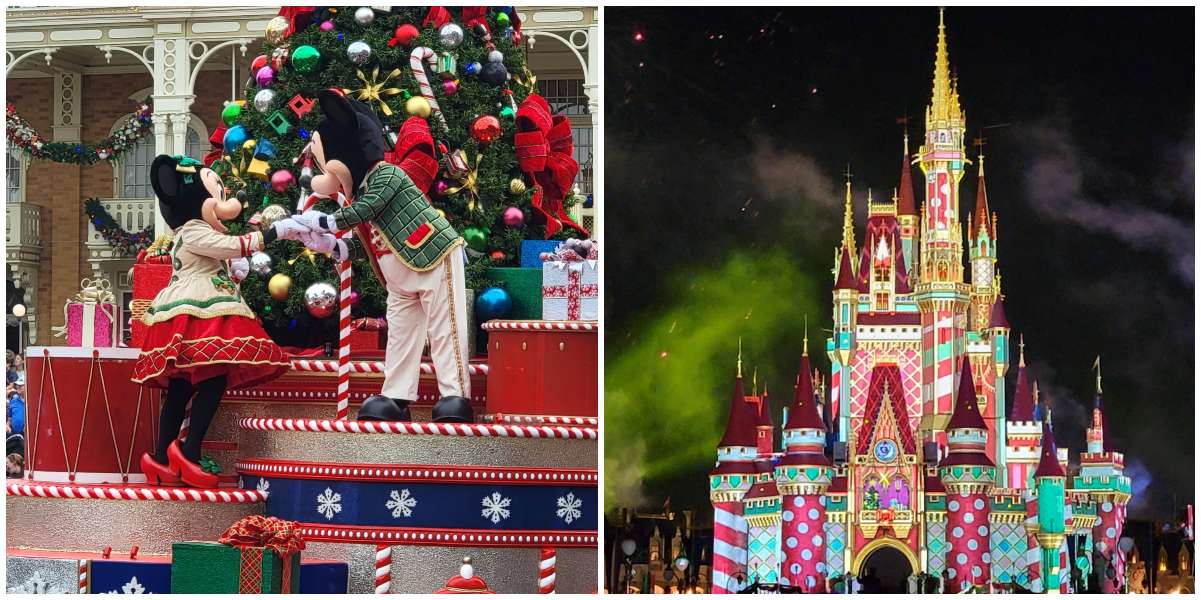 Disney World Christmas Day 2024 at the Magic Kingdom - Parade, Fireworks, and More