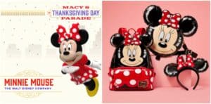 Minnie Mouse Gets Her Own Gaint Macy's Thanksgiving Day Parade Balloon and Collection