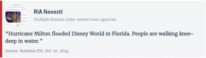 Russia Behind AI Created Fake Walt Disney World Flood Images