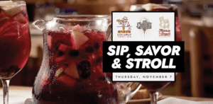 “Sip, Savor & Stroll" to the Holidays at Disney Springs in November