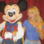 Sabrina Carpenter Meets Mickey Mouse at Disney World