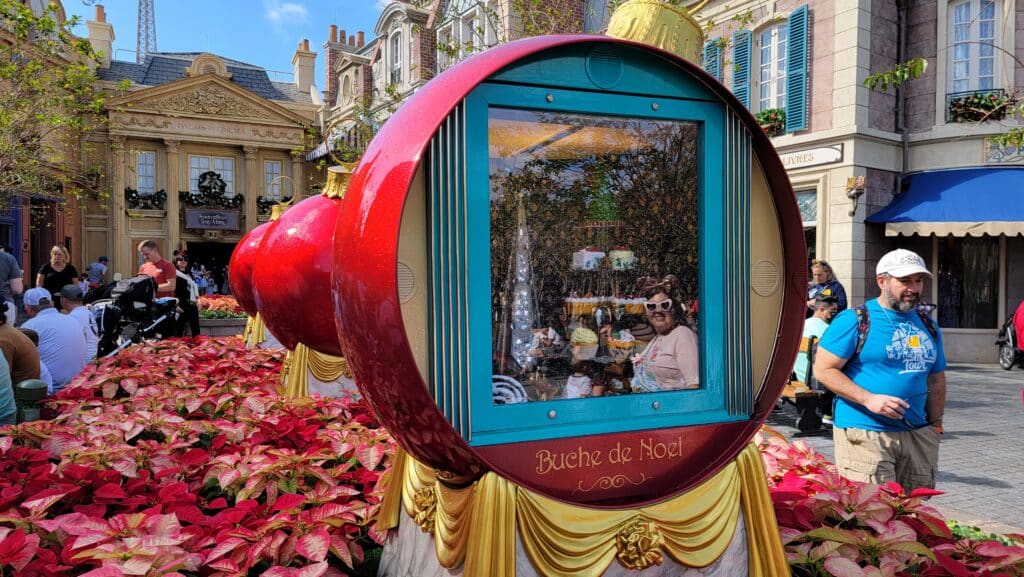 Holiday Decorations Arrive at Epcot World Showcase Before Start of Festival of the Holidays 2024