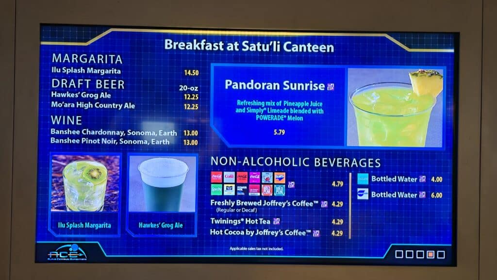 Breakfast on Pandora at Satu'li Canteen Returns and is Delicious—Disney's Animal Kingdom World of Avatar