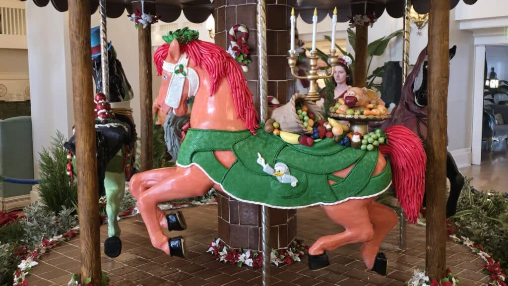 “Mickey’s Christmas Carol” Gingerbread Carousel at Disney's Beach Club plus Boardwalk Gingerbread Display Now Open for the 2024 Holidays at Walt Disney World