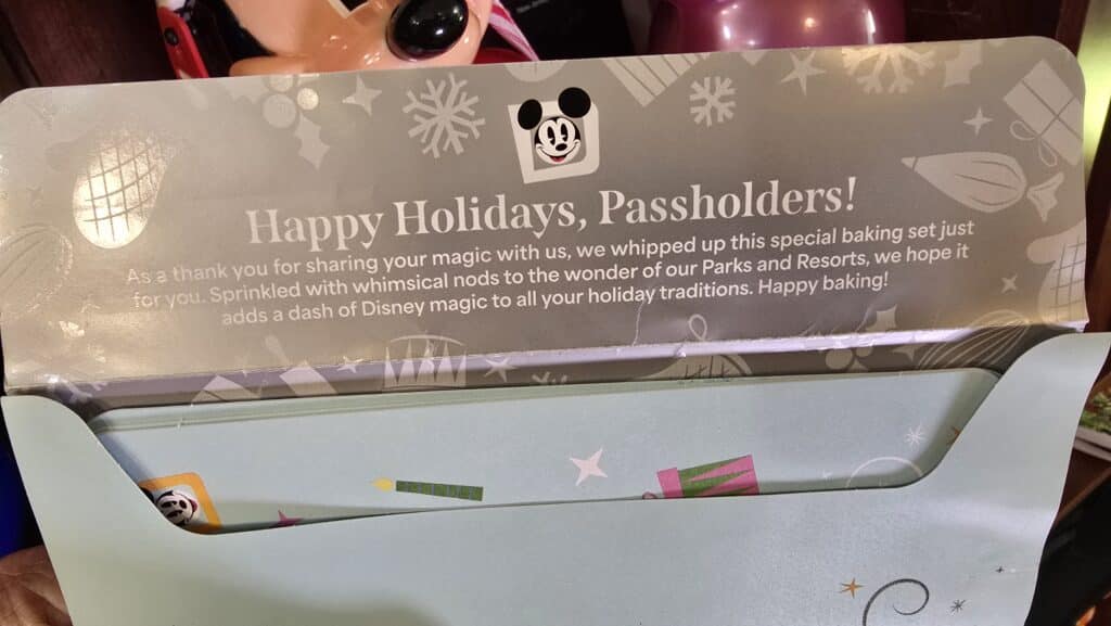 Disney Annual Passholders Surprise Gift! 2024 Missing Snow White Recipe Card and Silicone Stencils are Coming to Epcot