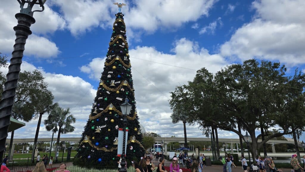 Holiday Decorations Arrive at Epcot World Showcase Before Start of Festival of the Holidays 2024