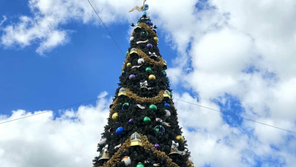 Holiday Decorations Arrive at Epcot World Showcase Before Start of Festival of the Holidays 2024