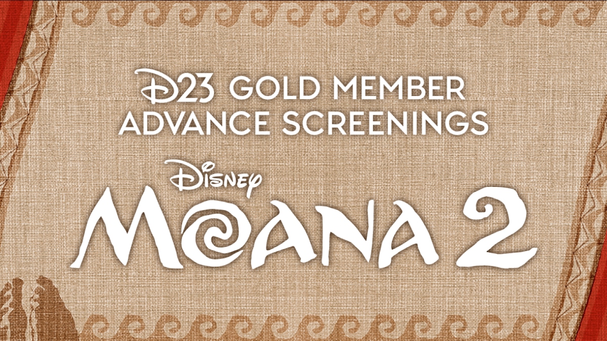 D23 Announces "Moana 2" Advance Screening for D23 Gold Members