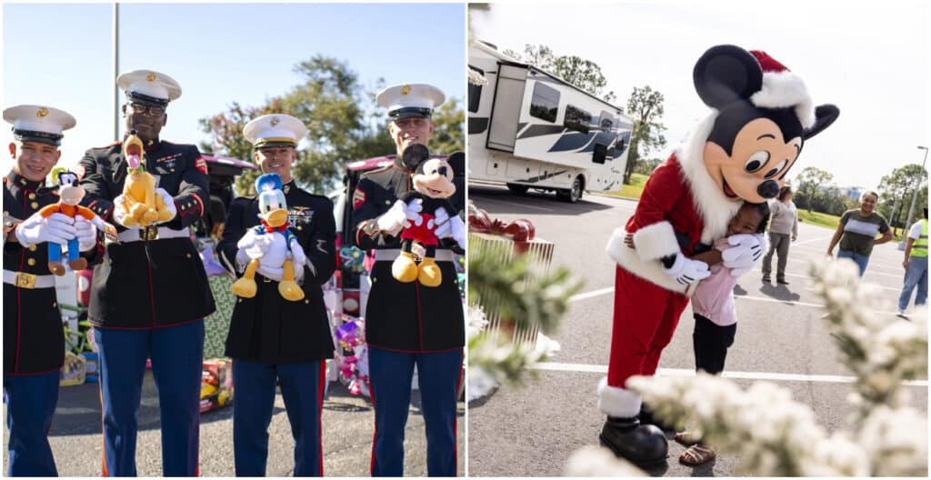 Disney Kicks Off the Holiday Season with the "Disney Ultimate Toy Drive" with the Marine Toys for Tots Program