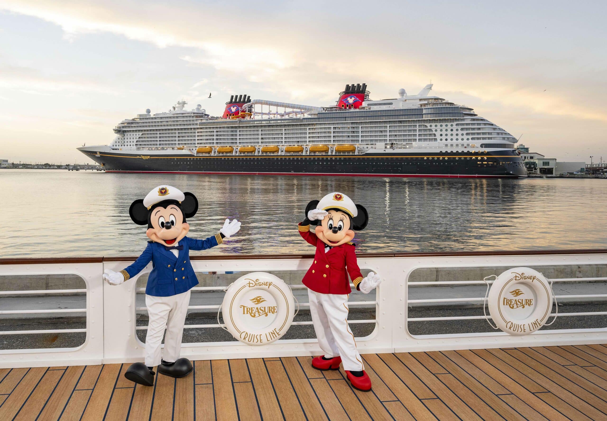 Disney Cruise Line's Newest Ship Treasure Announces "Godparents" will be Cast Members Around the Globe