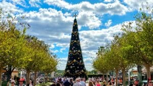 Holiday Decorations Arrive at Epcot World Showcase Before Start of Festival of the Holidays 2024