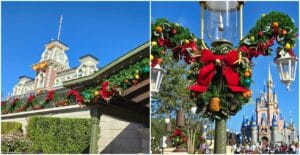 Disney's Magic Kingdom Transforms From Halloween to Christmas Holidays Overnight