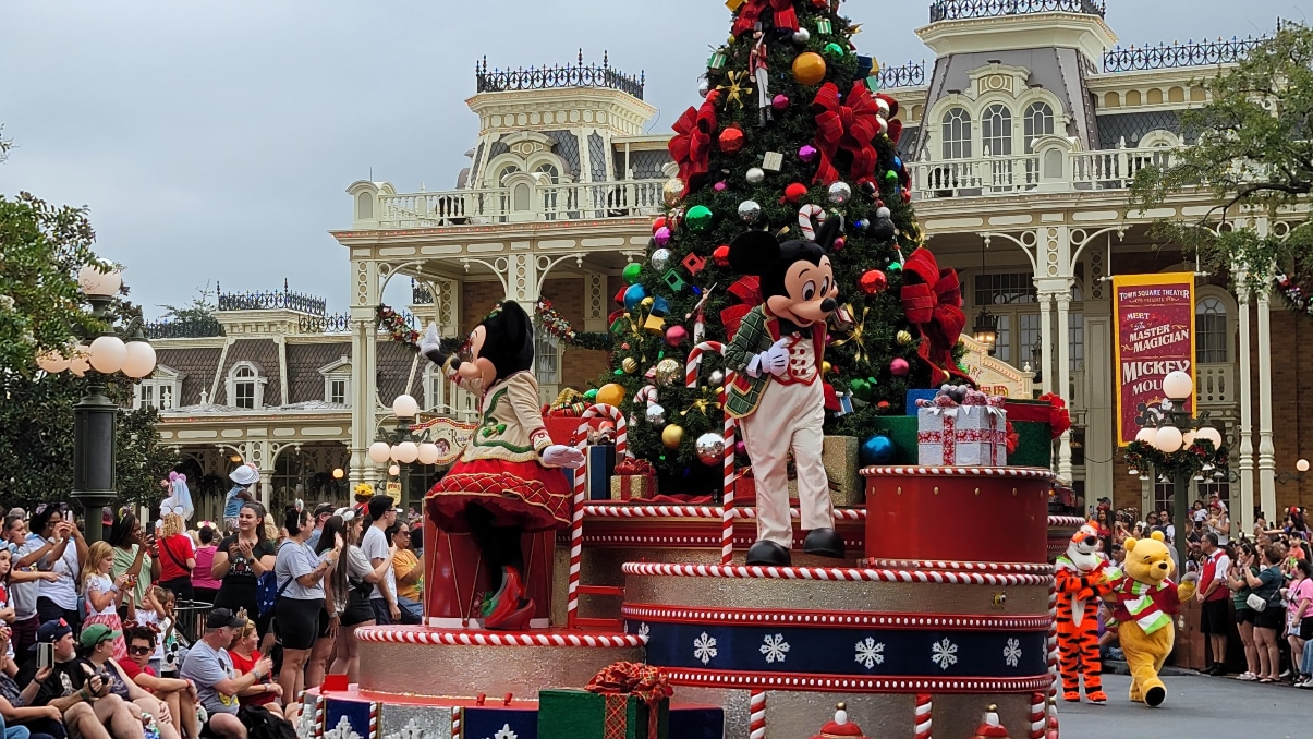 Musical Changes to Mickey's Once Upon a Christmas Parade 2024