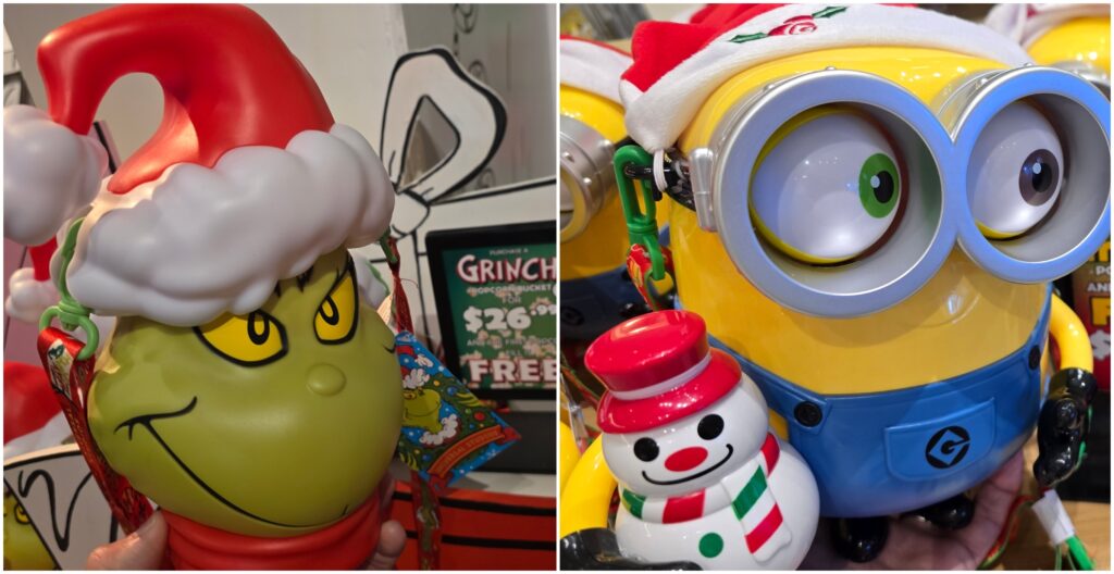 2024 Holiday Popcorn Buckets Available at Universal Orlando