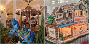 “Mickey’s Christmas Carol” Gingerbread Carousel at Disney's Beach Club plus Boardwalk Gingerbread Display Now Open for the 2024 Holidays at Walt Disney World